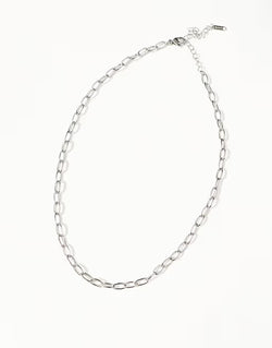 Lost Souls Chain Link Necklace in Stainless Steel