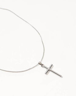 Lost Souls  Cross Necklace in Stainless Steel