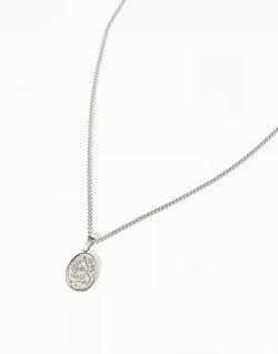 Lost Souls Snake Pendant Necklace in Stainless Steel