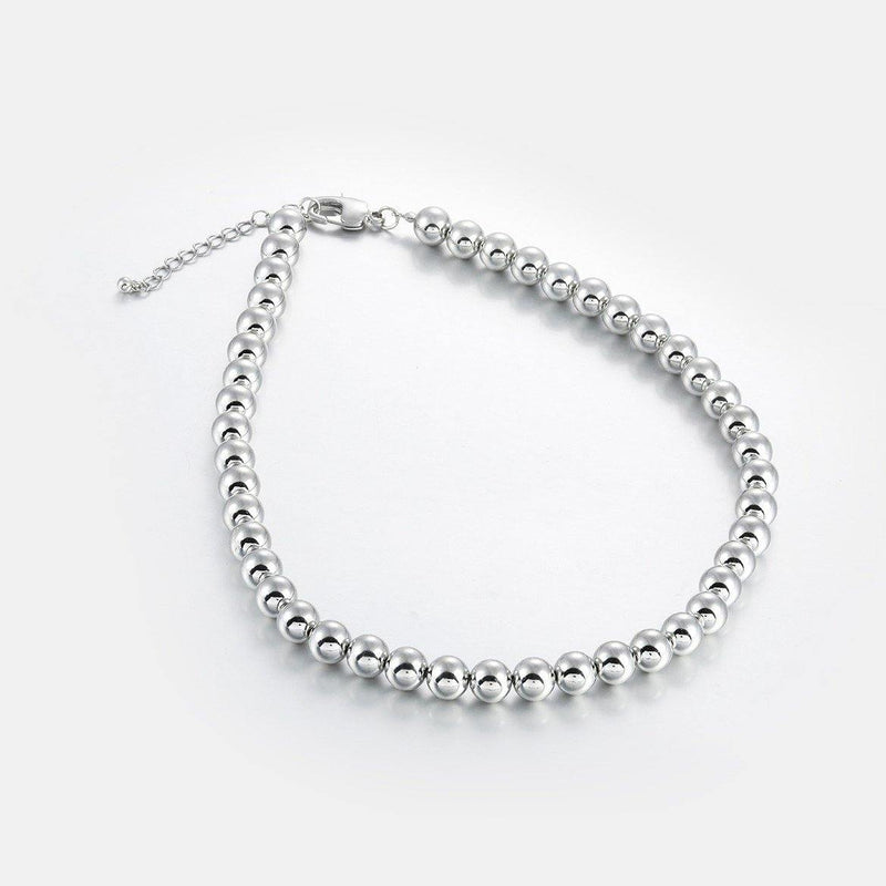 Ball Necklace in Silver
