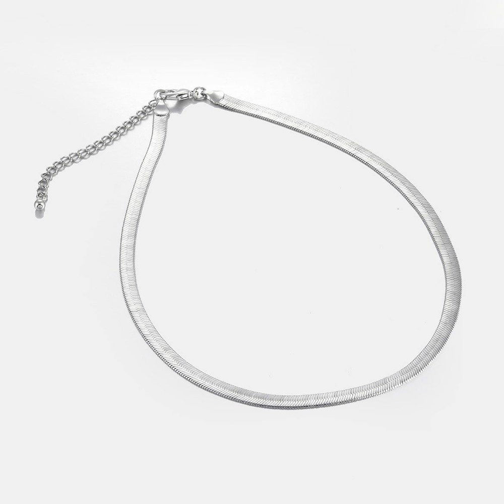 ネックレス・ペンダント Numbering Flat Snake Chain Necklace #5748 5BNY038 815ccc47-1a6a-4b8a-82da-