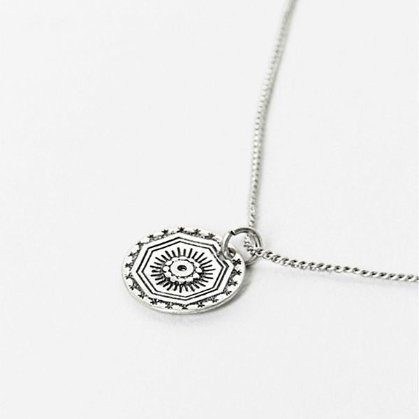 Vintage Coin Necklace In 𝙎𝙩𝙚𝙧𝙡𝙞𝙣𝙜 𝙎𝙞𝙡𝙫𝙚𝙧