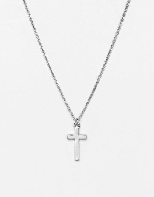 London Cross Pendant Necklace in Gold
